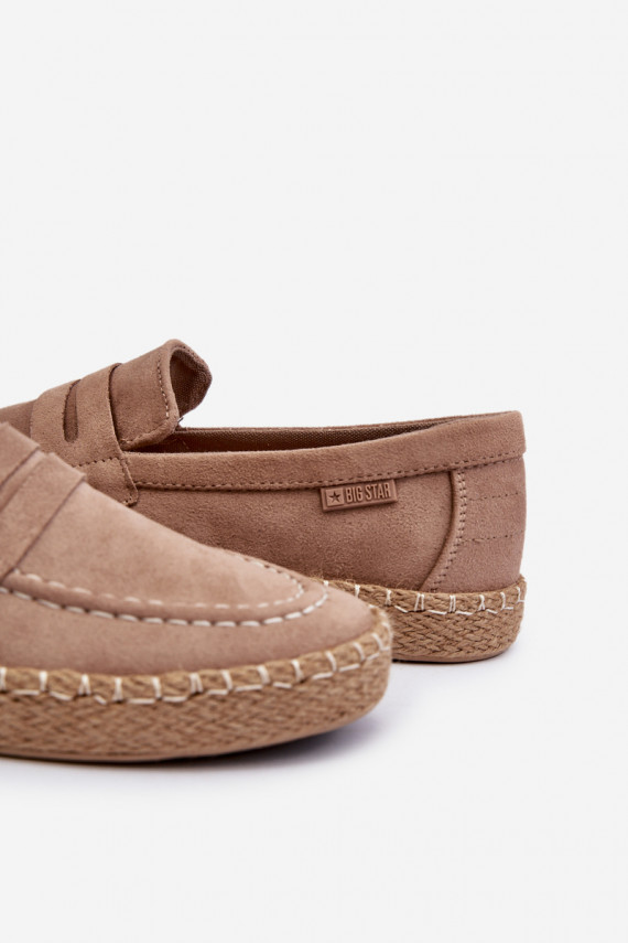 Eco Suede Espadrilles Men's Big Star Beige