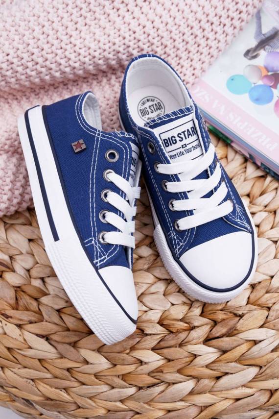 Children's Sneakers Big Star Navy Blue