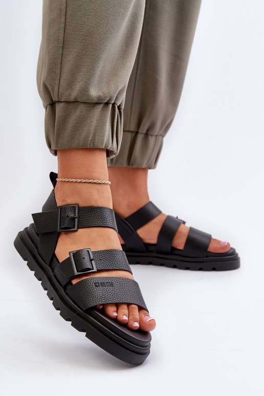 Women's Eco Leather Sandals Big Star Black