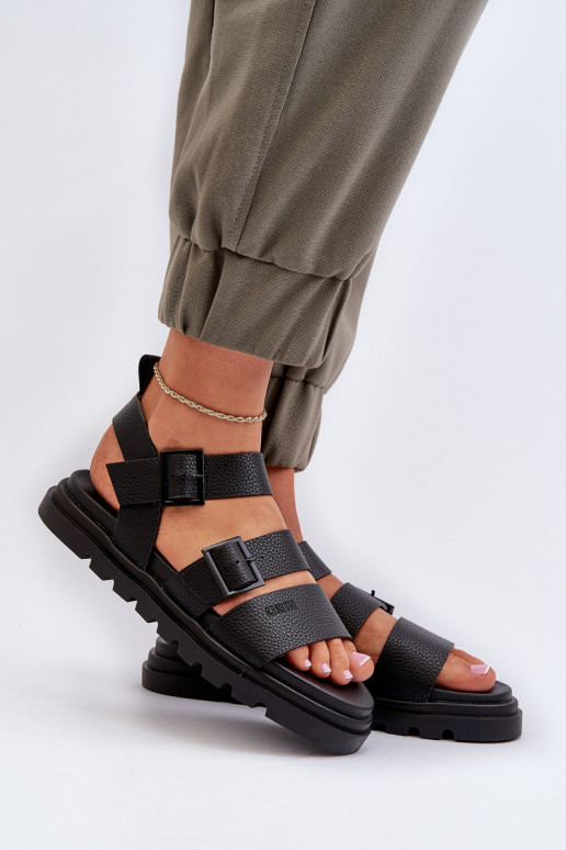 Women's Eco Leather Sandals Big Star Black