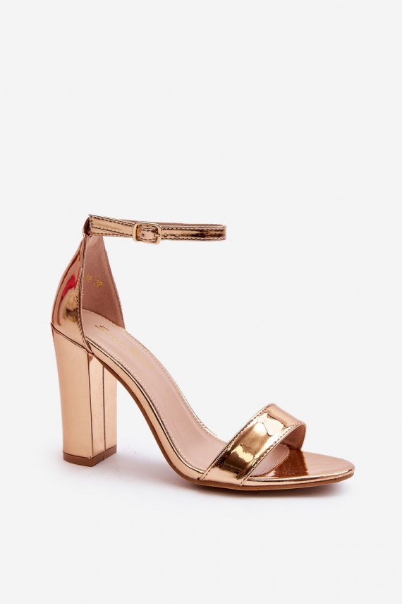 Heel Sandals gold Georgina