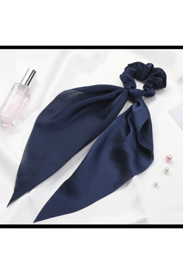 Fashionable hair band with long details blue PIN UP