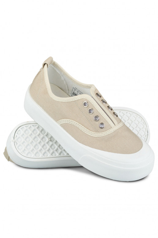 Beige women's sneakers Beige women's sneakers