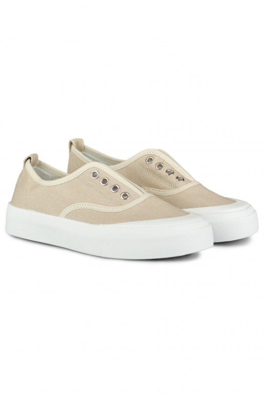 Beige women's sneakers Beige women's sneakers