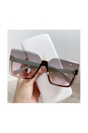 Elegant sunglasses ELEGANT SQUARE BROWN
