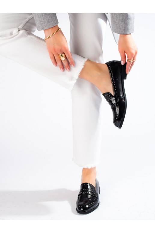 Elegant style Women's boots Shelovet black 