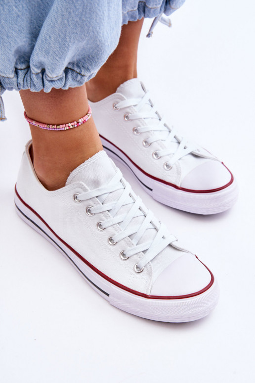 Classic Low Women's Sneakers White Vegas Classic Low Women's Sneakers White Vegas