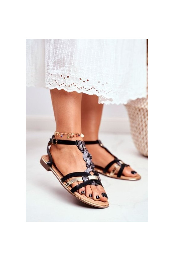 Black sandals
