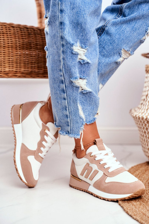 Sport shoes MADELINE BEIGE