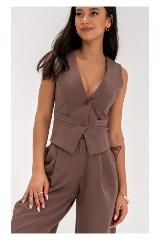 Mocca - Brown vest