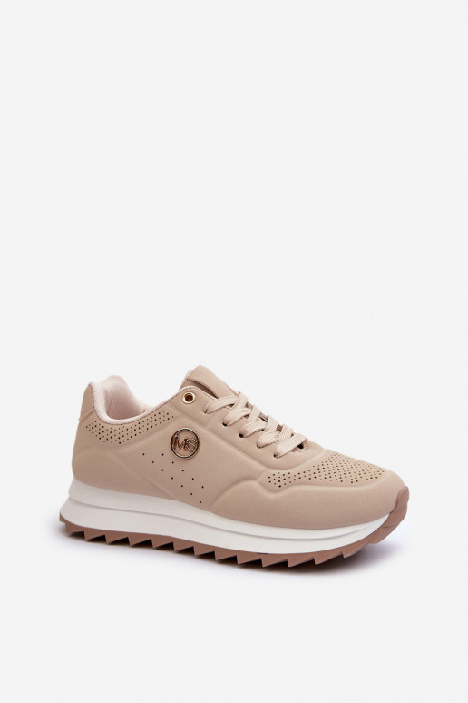 Women's Platform Sneakers Beige Rottiana Women's Platform Sneakers Beige Rottiana
