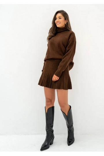 Jesse - Brown knitted mini... 2