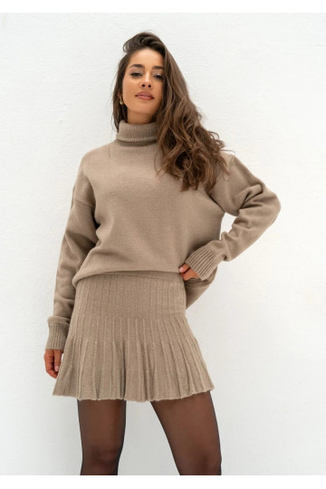 Jesse - Beige knitted mini... 2