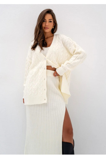 Daven - Ecru braided...