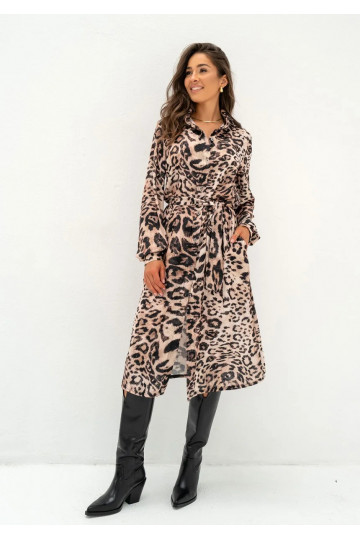 Lara - Leopard printed midi... 2