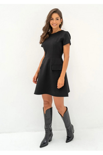 Kelly - Black mini dress