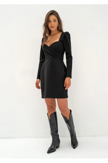 Kiara - Black mini dress