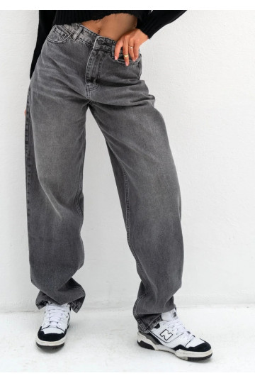 Cuff - Black baggy jeans 2