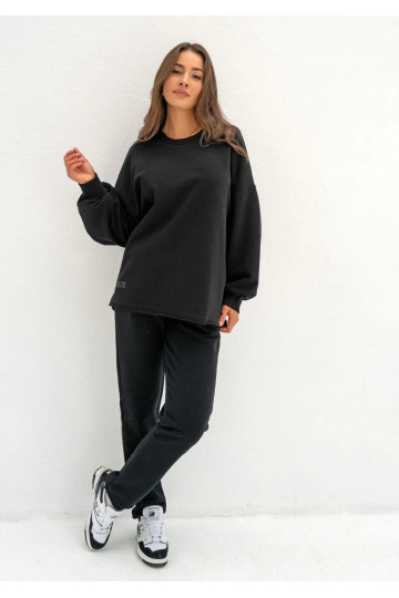 Lumi - Black sweatpants 2