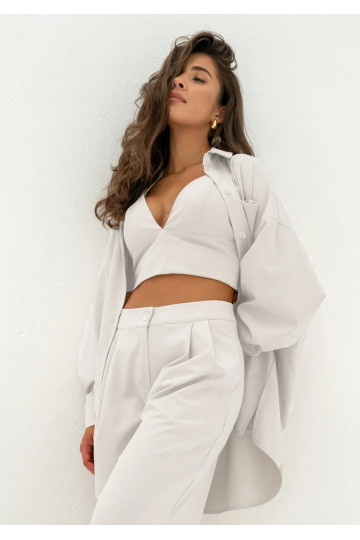 Tammy - white loose shirt 2