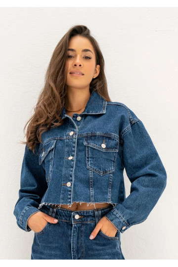 Mate - Navy blue cropped...