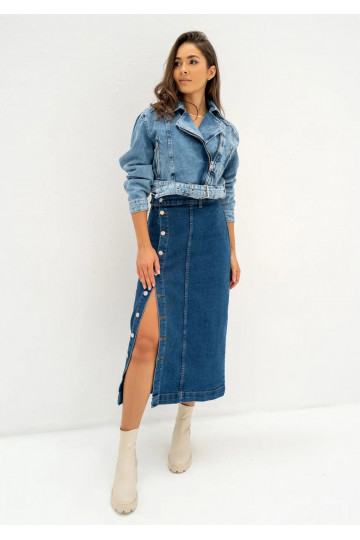 Carri - Navy blue denim... 2