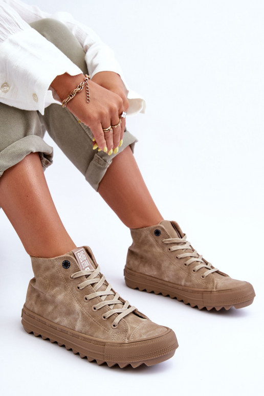 Leisure shoes Big Star insulated beige