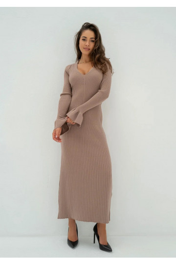 Leyla - Latte beige knitted... 2