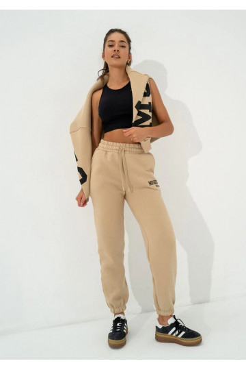 Duve - Beige sweatpants... 2