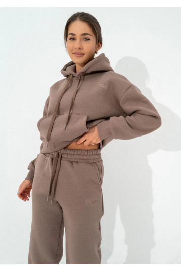 Calm - Short coffee brown...