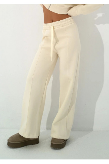 Bailee - Creamy white wide...