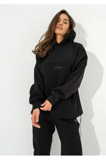 Boosh - Black oversize hoodie