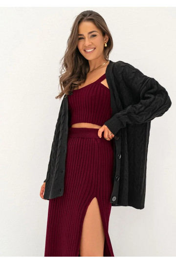 Celine - Short claret...