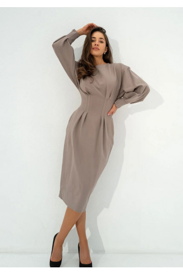 Lydia - Latte beige pencil... 2