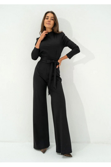 Asher - Black jumpsuit 2