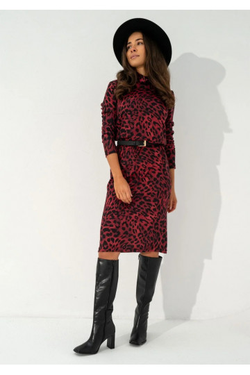 Sadie - Claret leopard...