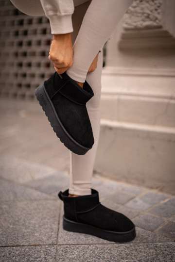 Low Snow Boots On Platform Big Star OO274A099 Black 2