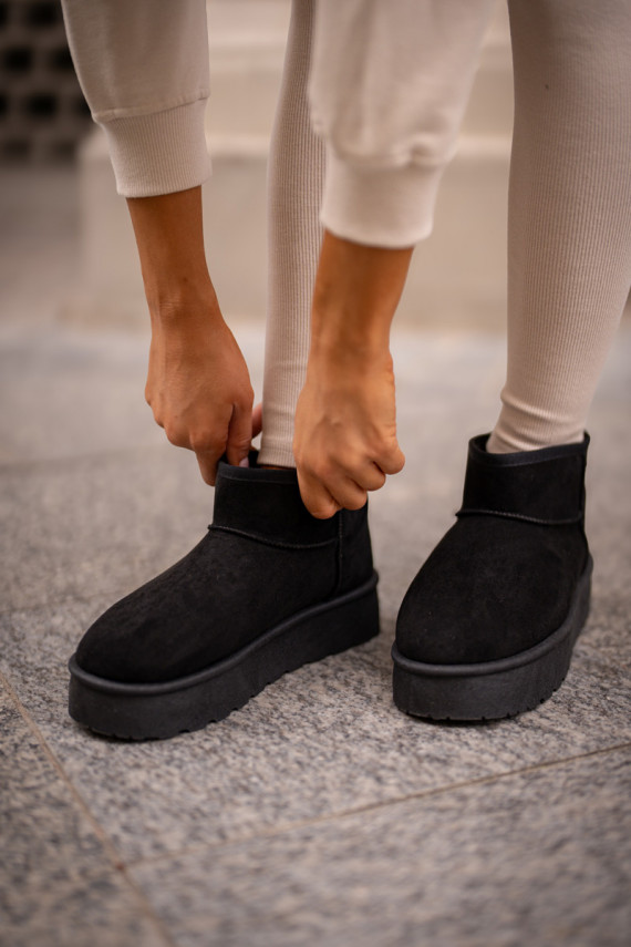 Low Snow Boots On Platform Big Star OO274A099 Black