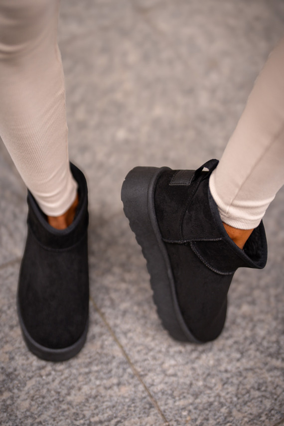 Low Snow Boots On Platform Big Star OO274A099 Black