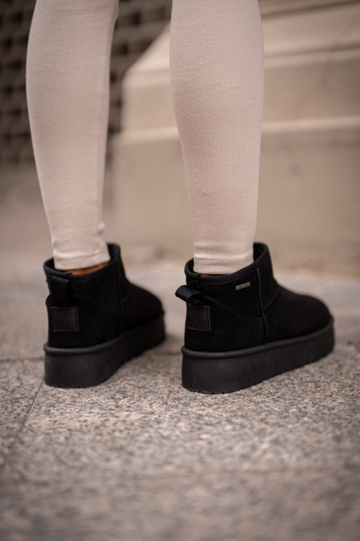 Low Snow Boots On Platform Big Star OO274A099 Black