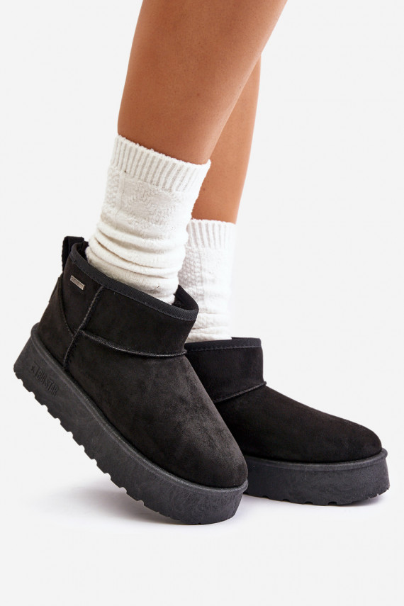 Low Snow Boots On Platform Big Star OO274A099 Black