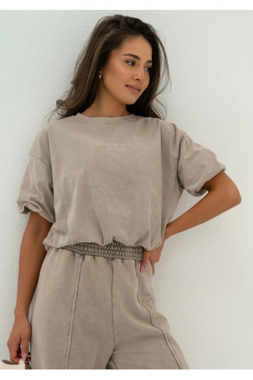 Shadi - Vintage beige T-shirt