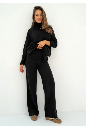 Oudhy - black knitted trousers 2