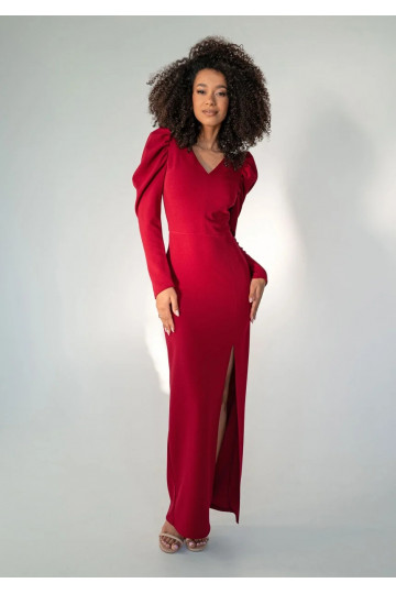 Ayra - Claret maxi evening...