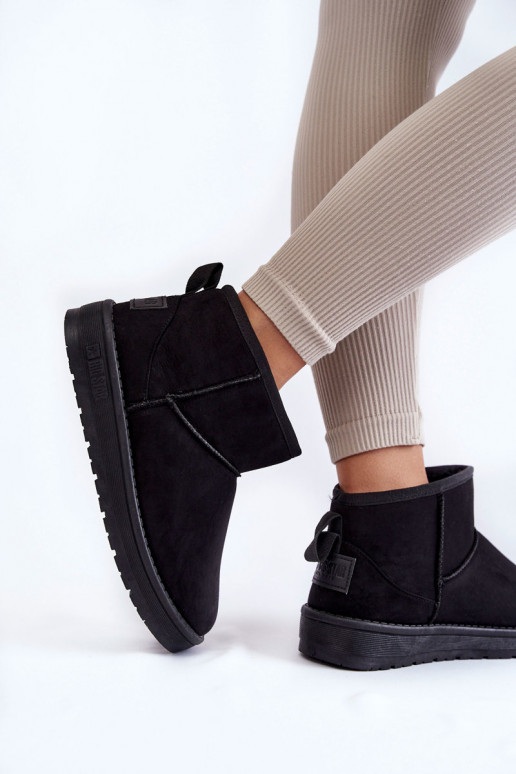 Women's Warm Snow Boots Big Star KK274288 Black Women's Warm Snow Boots Big Star KK274288 Black