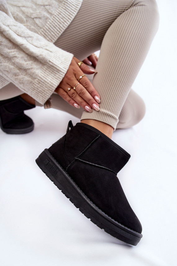 Women's Warm Snow Boots Big Star KK274288 Black