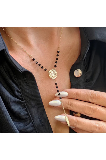 Necklace from stainless steel