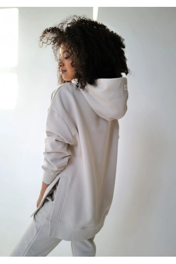 Simply - Beige hoodie 2