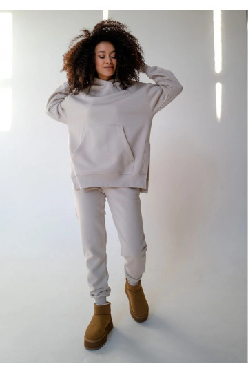 Simply - Beige sweatpants