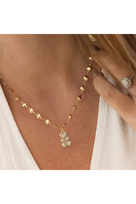 Necklace from stainless steel